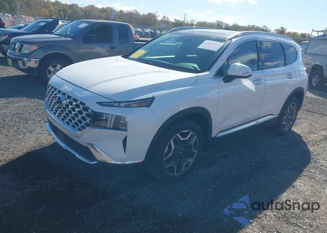 2021 Hyundai Santa Fe Limited из США, поврежденный, VIN 5NMS44AL4MH318397